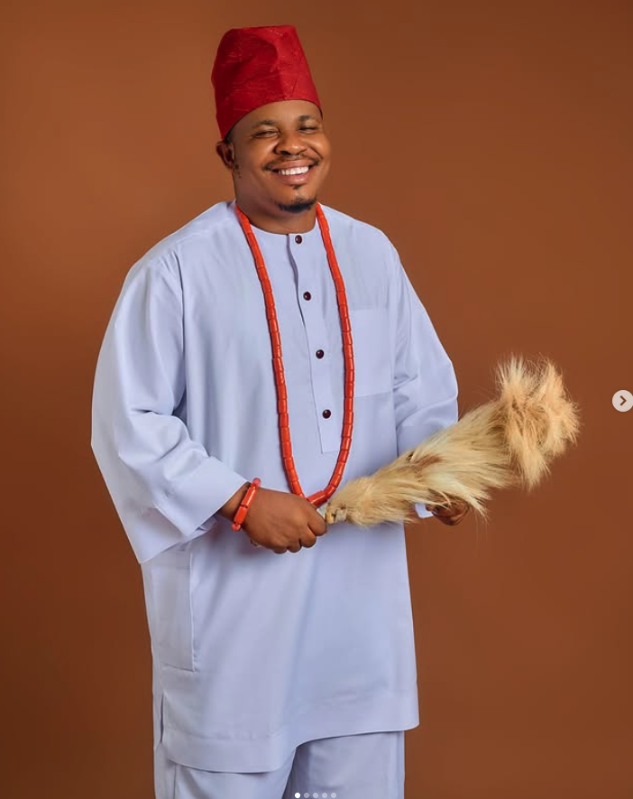 Chief Dr. Ugo Magnus Kel in traditional attire